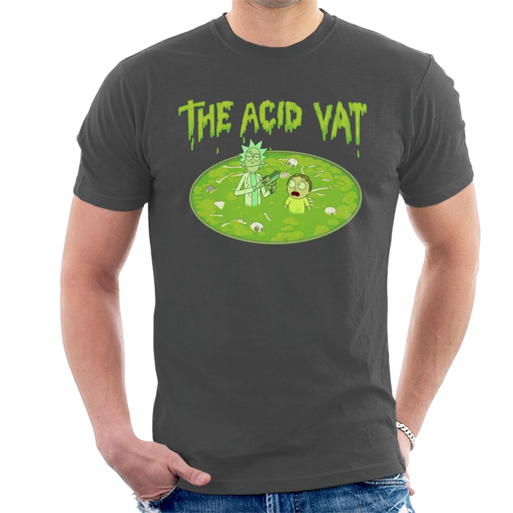 Rick and Morty The Acid Vat Men's T-Shirt product image 4