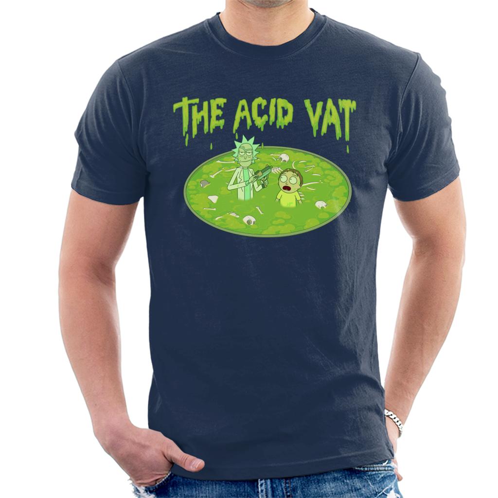 Rick and Morty The Acid Vat Men's T-Shirt product image 6