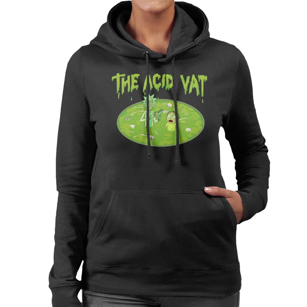 Rick and Morty The Acid Vat Women's Hooded Sweatshirt product image 1