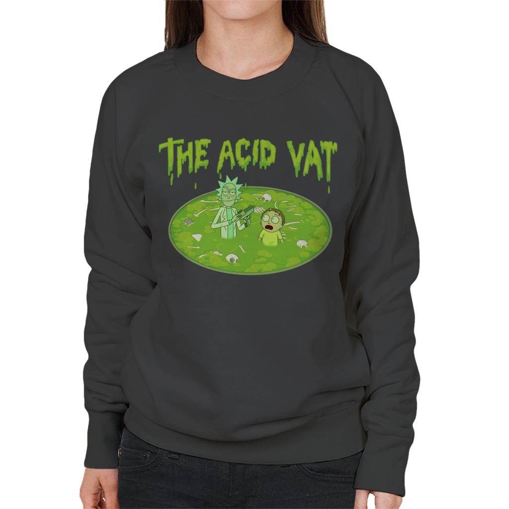 Rick and Morty The Acid Vat Women's Sweatshirt product image 4