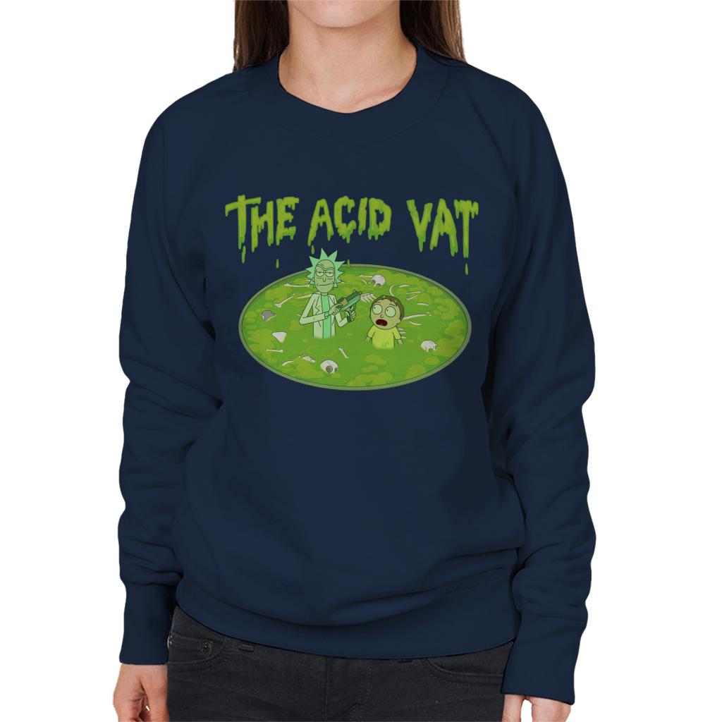 Rick and Morty The Acid Vat Women's Sweatshirt product image 6