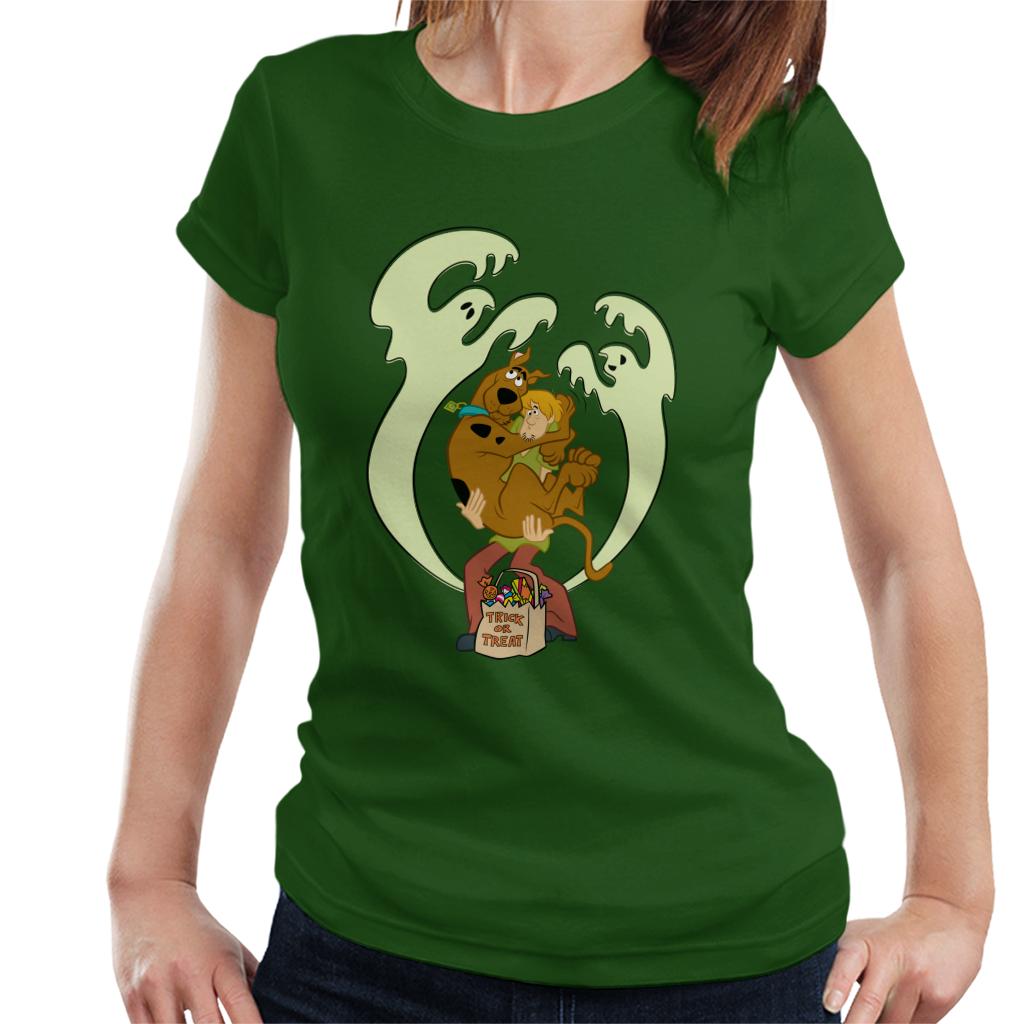 Scooby Doo Halloween Trick Or Treat Ghosts Women's T-Shirt product image 4