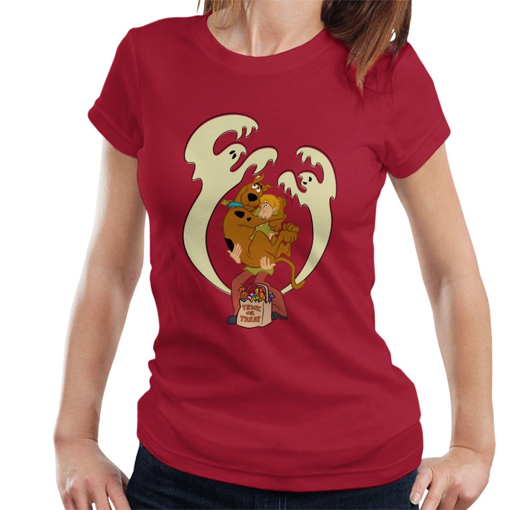 Scooby Doo Halloween Trick Or Treat Ghosts Women's T-Shirt product image 6