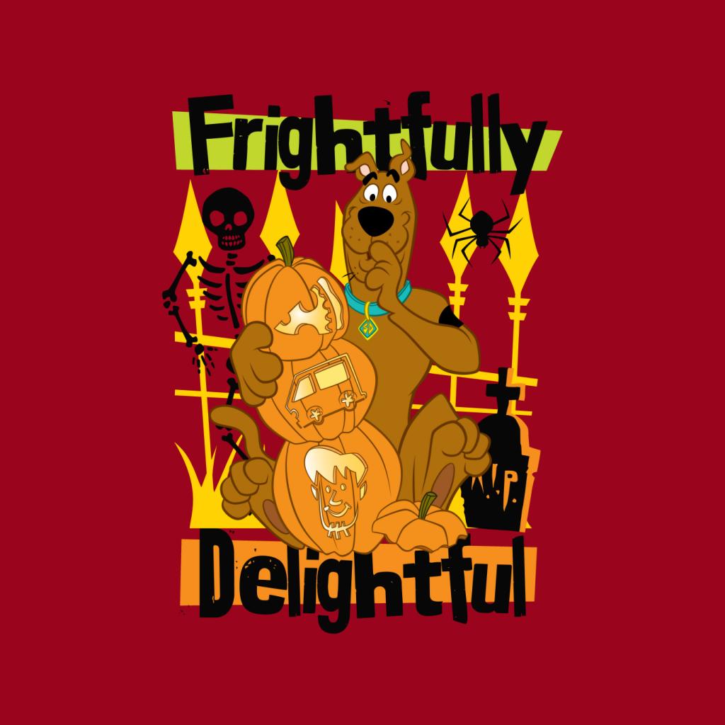Scooby Doo Halloween Frightfully Delightful Women's T-Shirt product image 5