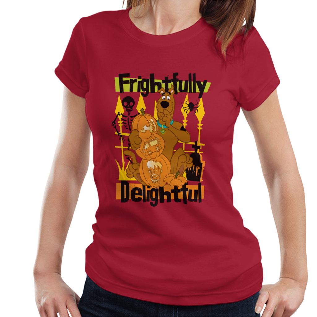 Scooby Doo Halloween Frightfully Delightful Women's T-Shirt product image 4