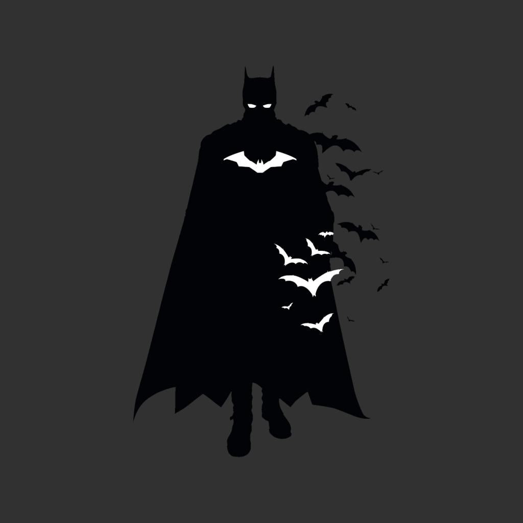 The Batman Silhouette White Bats Women's T-Shirt product image 2