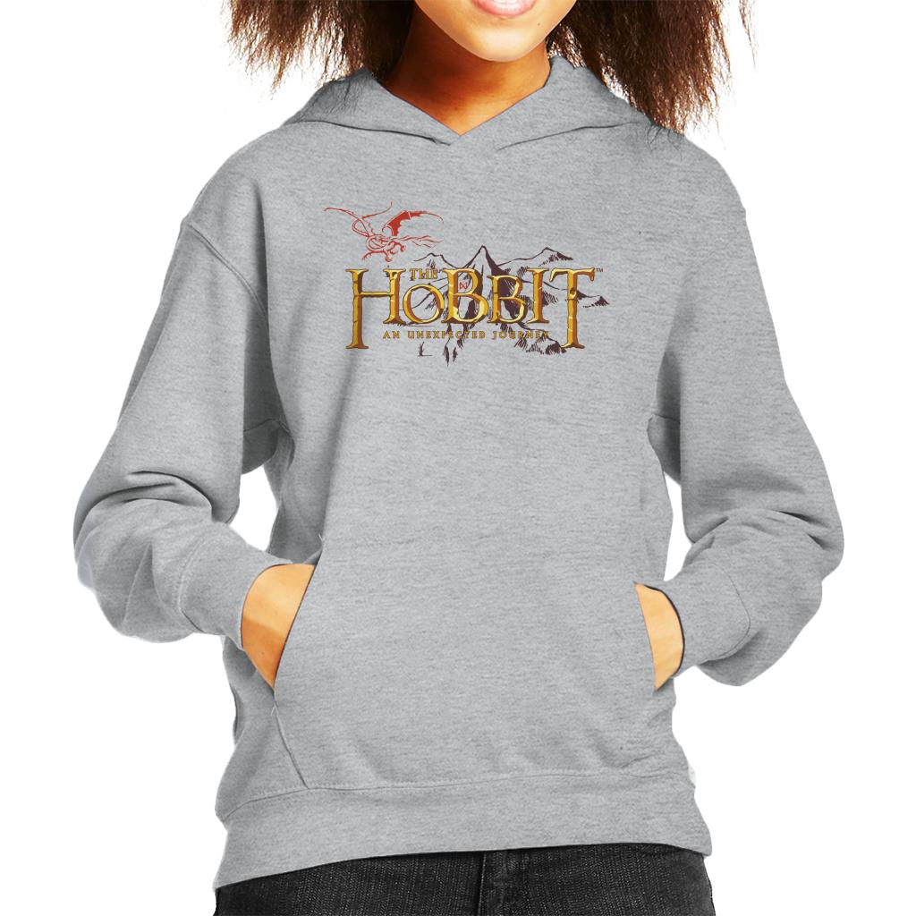 The Hobbit An Unexpected Journey Logo Kid's Hooded product image 1