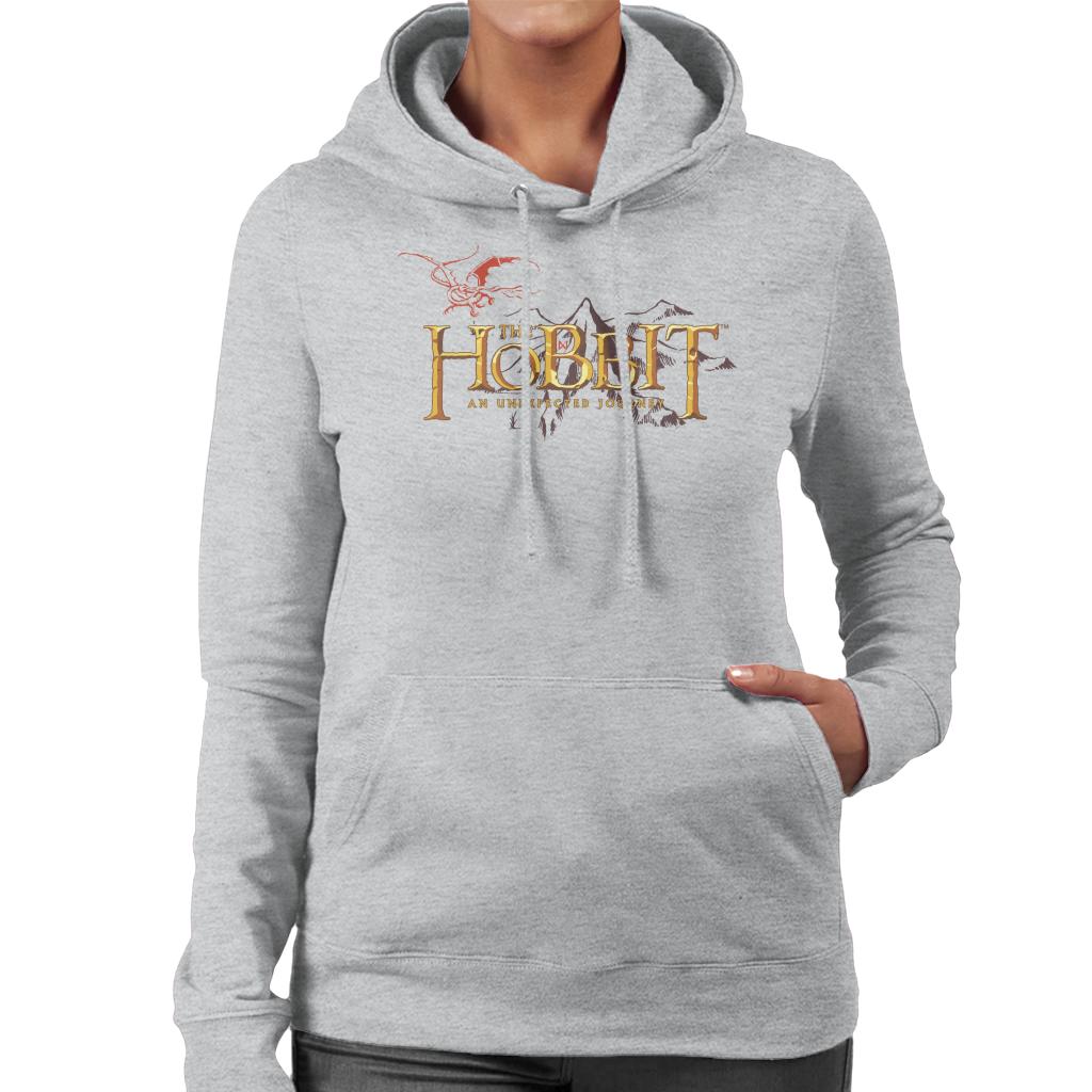 The Hobbit An Unexpected Journey Logo Women's Hooded product image 1
