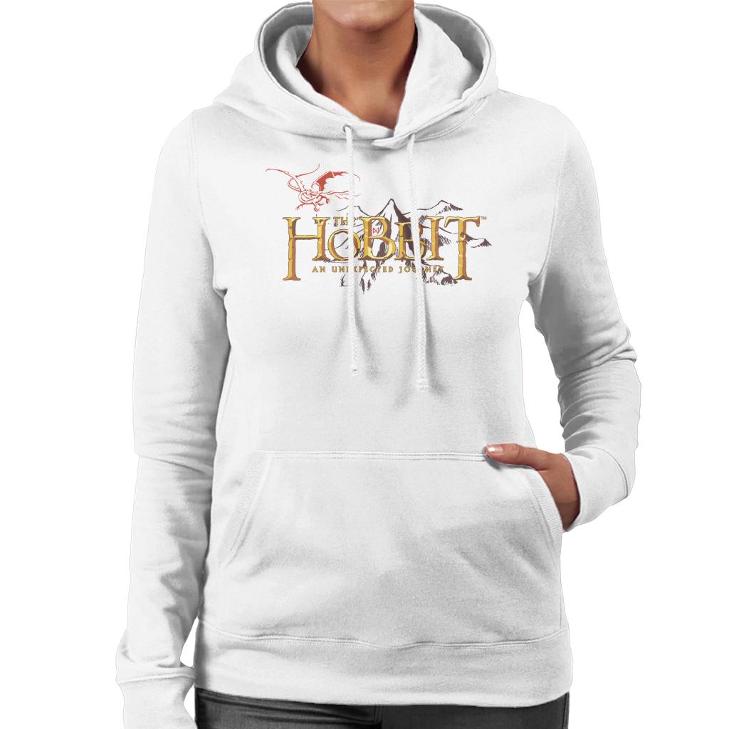 The Hobbit An Unexpected Journey Logo Women's Hooded product image 4