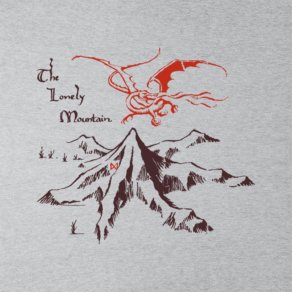 The Hobbit Lonely Mountains Women's Hooded Sweatshirt product image 2