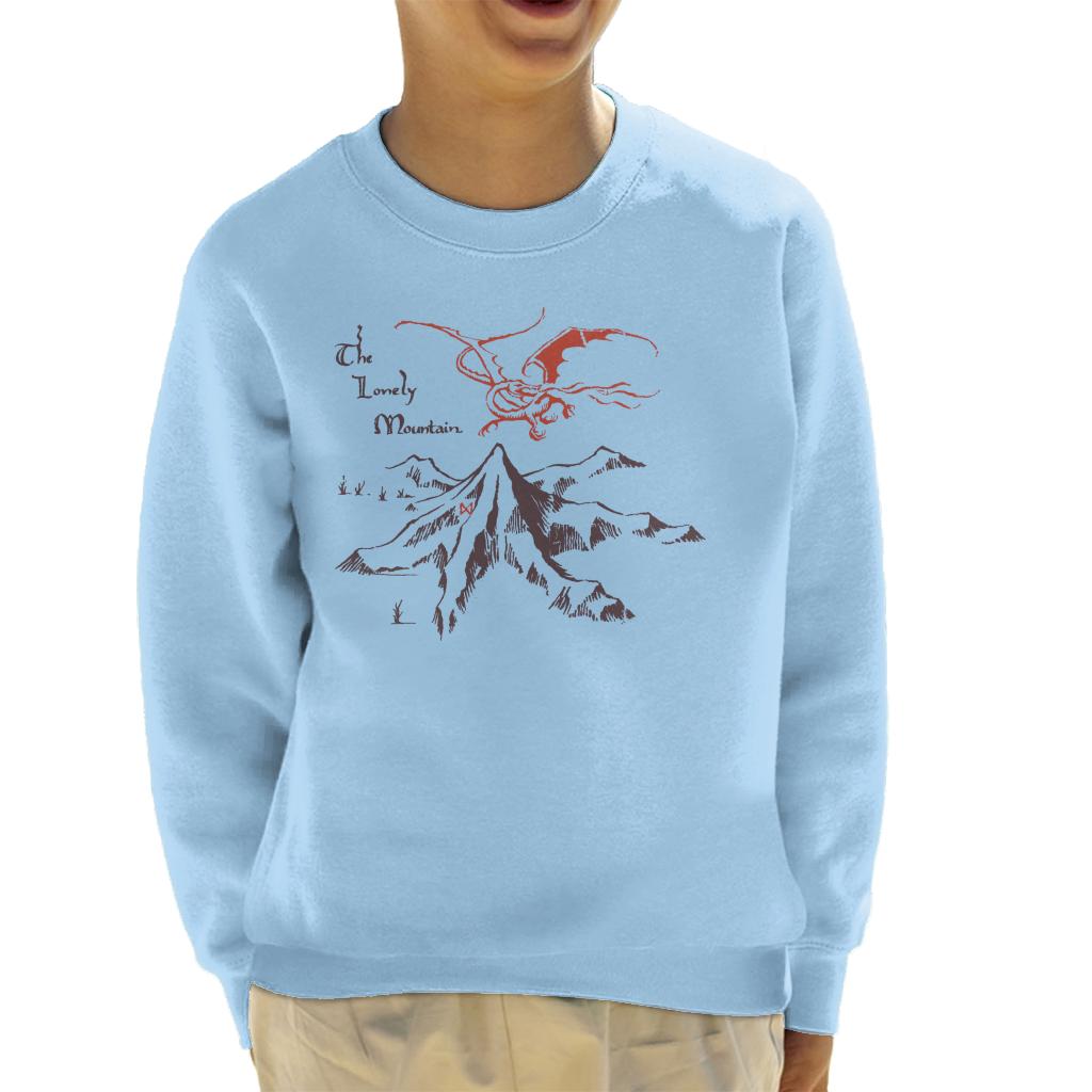 The Hobbit Lonely Mountains Kid's Sweatshirt product image 4