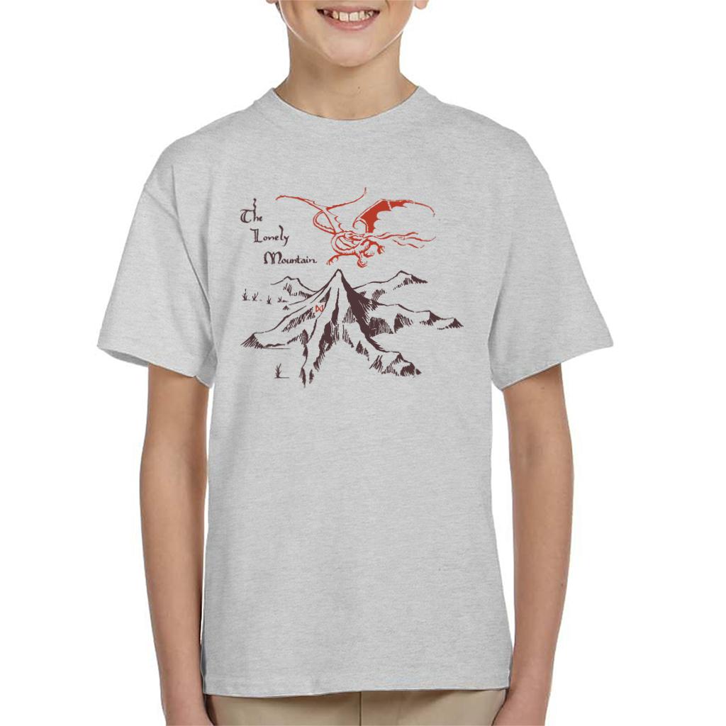 The Hobbit Lonely Mountains Kid's T-Shirt product image 1