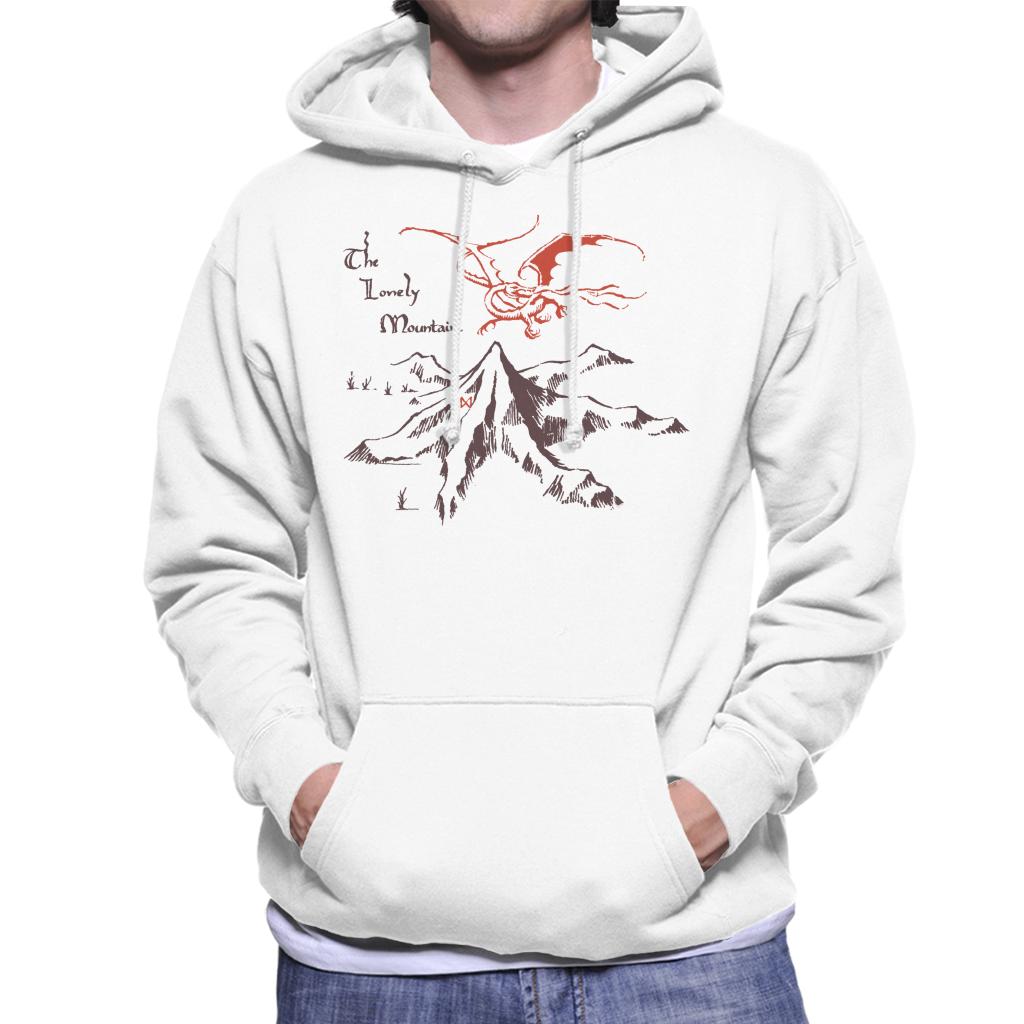 The Hobbit Lonely Mountains Men's Hooded Sweatshirt product image 4