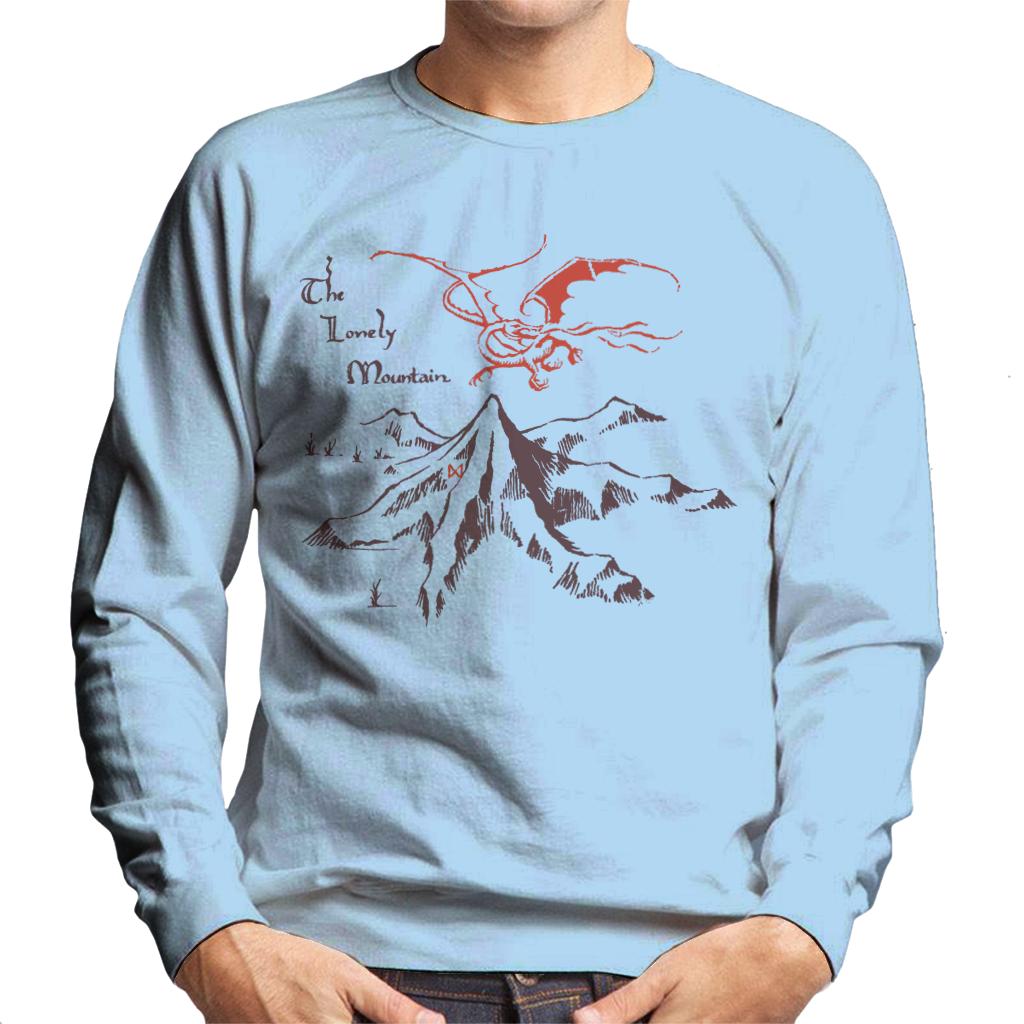 The Hobbit Lonely Mountains Men's Sweatshirt product image 6