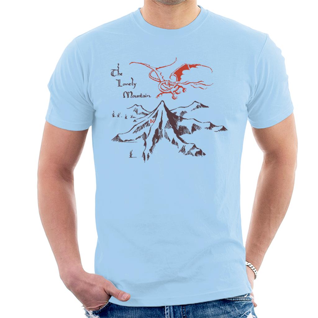The Hobbit Lonely Mountains Men's T-Shirt product image 6