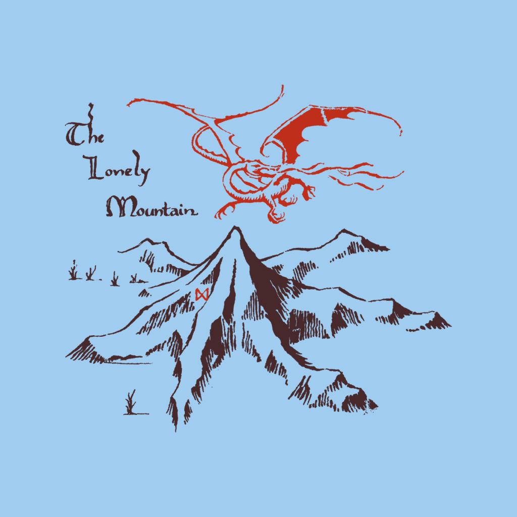 The Hobbit Lonely Mountains Kid's Hooded Sweatshirt product image 5