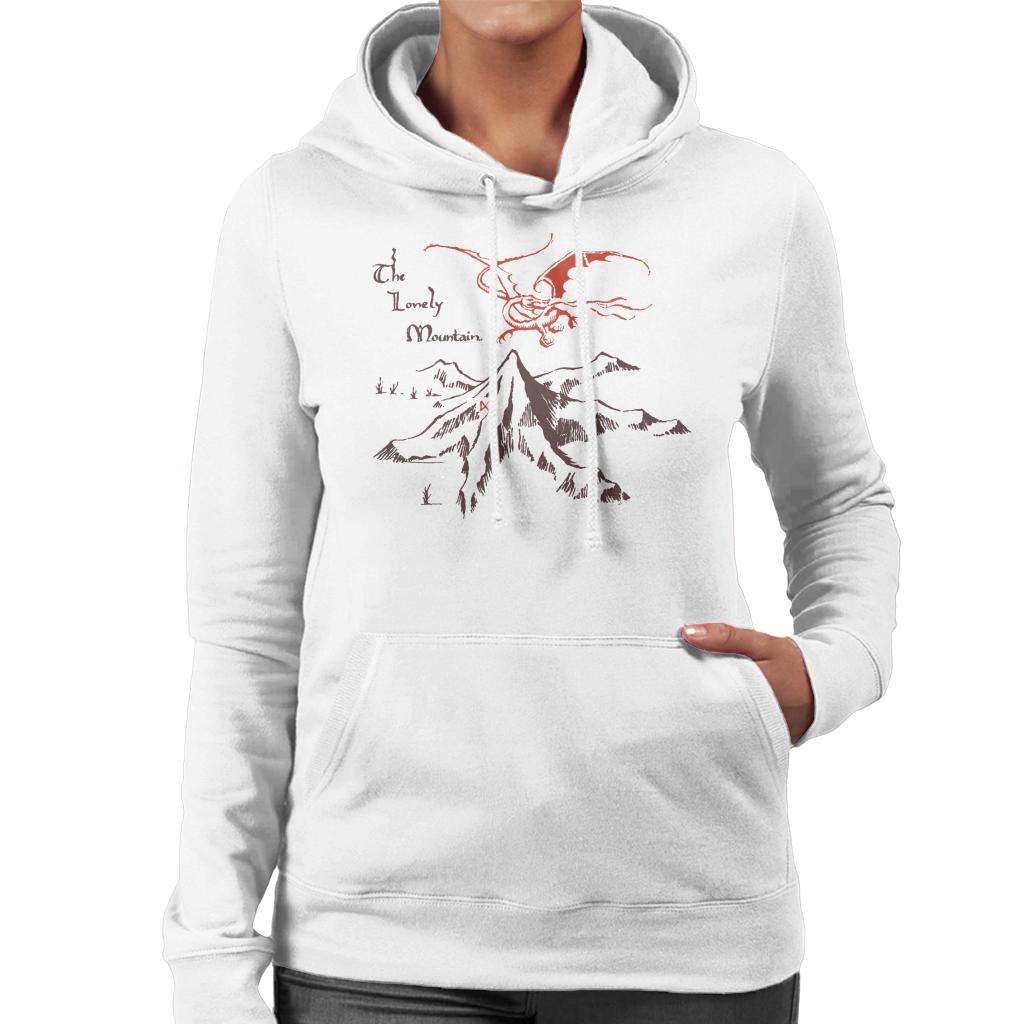The Hobbit Lonely Mountains Women's Hooded Sweatshirt product image 4