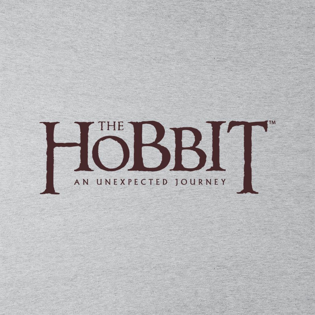 The Hobbit An Unexpected Journey Text Logo Women's product image 2