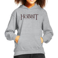 The Hobbit An Unexpected Journey Text Logo Kid's Hooded product image 1