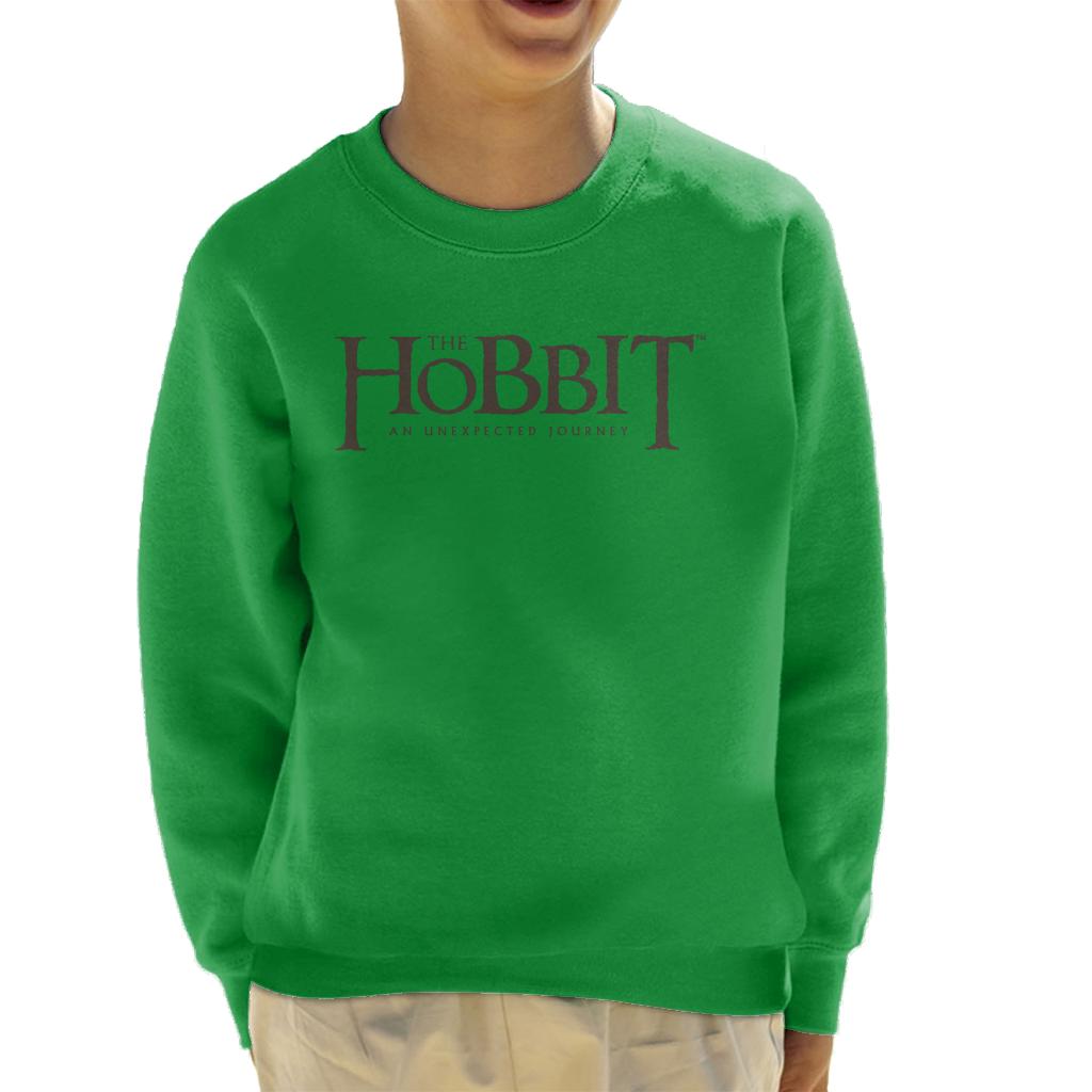The Hobbit An Unexpected Journey Text Logo Kid's Sweatshirt product image 6