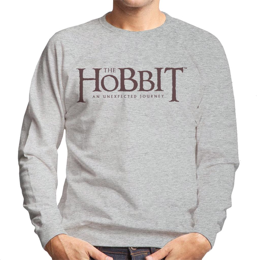 The Hobbit An Unexpected Journey Text Logo Men's Sweatshirt product image 1