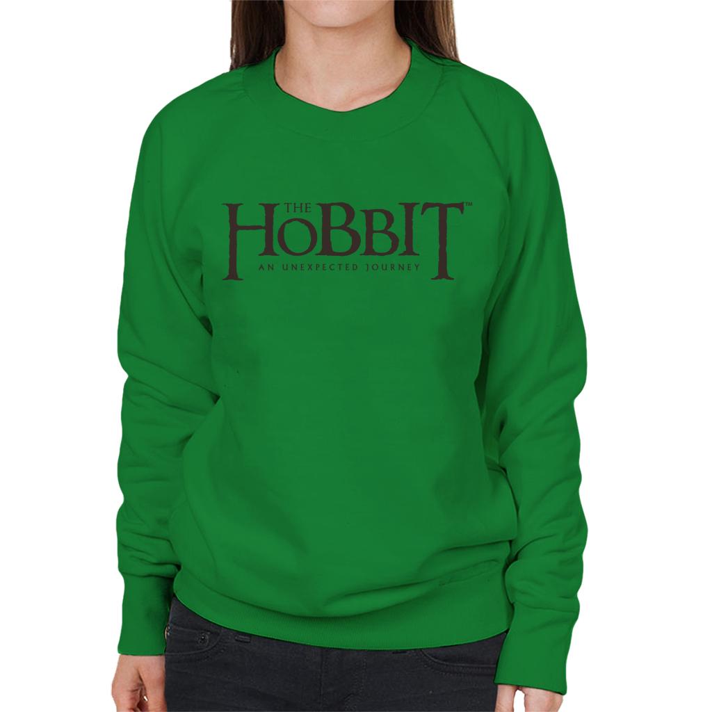 The Hobbit An Unexpected Journey Text Logo Women's product image 6