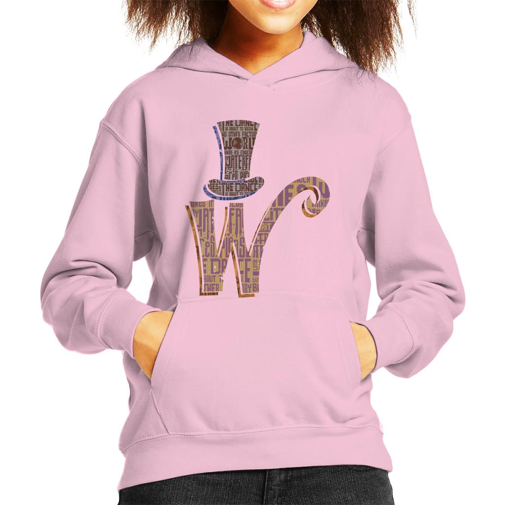 Willy Wonka and The Chocolate Factory Top Hat W Kid's Hooded Sweatshirt