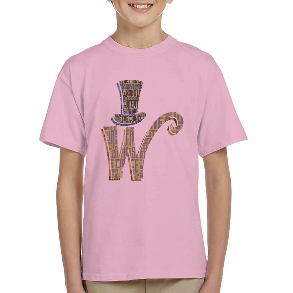 Willy Wonka and The Chocolate Factory Top Hat W Kid's T-Shirt