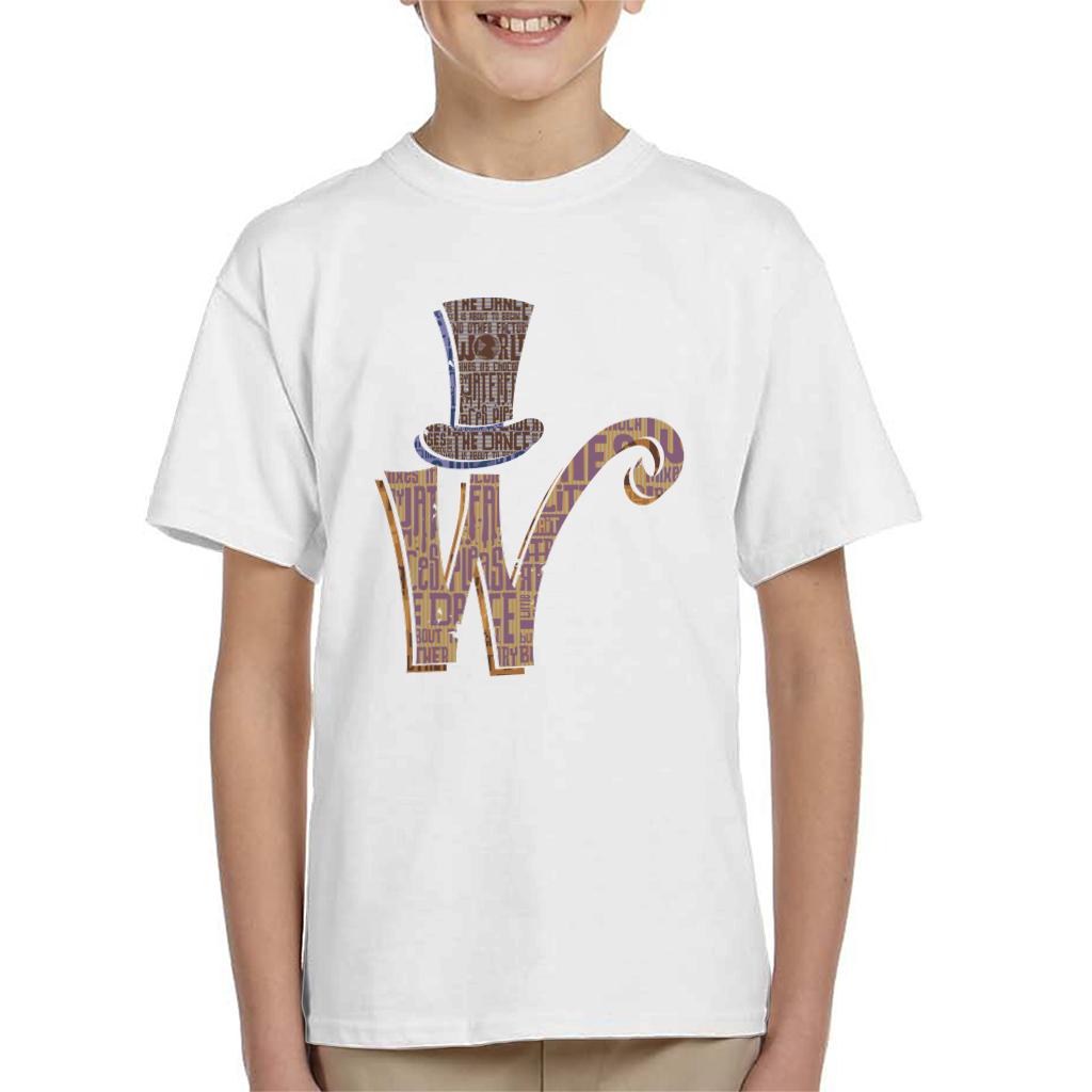 Willy Wonka and The Chocolate Factory Top Hat W Kid's T-Shirt