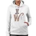 Willy Wonka and The Chocolate Factory Top Hat W Women's Hooded Sweatshirt