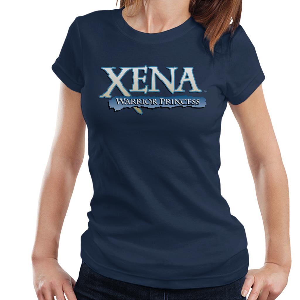 Xena Warrior Princess Blue Logo Women's T-Shirt product image 1