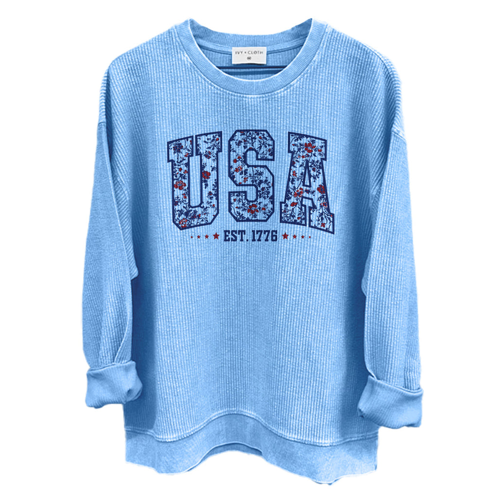 USA Floral Est 1776 (Front)