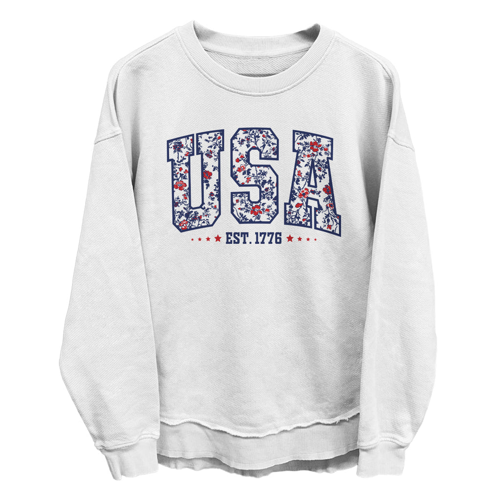 USA Floral Est 1776 (Front)