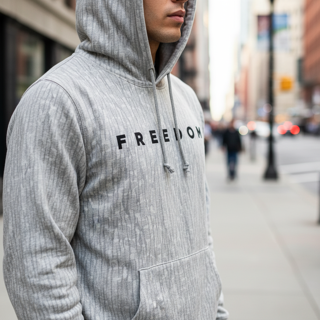 FREEDOM (Front Print) Lightweight Hoodie product image 2