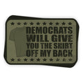 Democrats Will Give You The Shirt Off My Back Decal product image 1