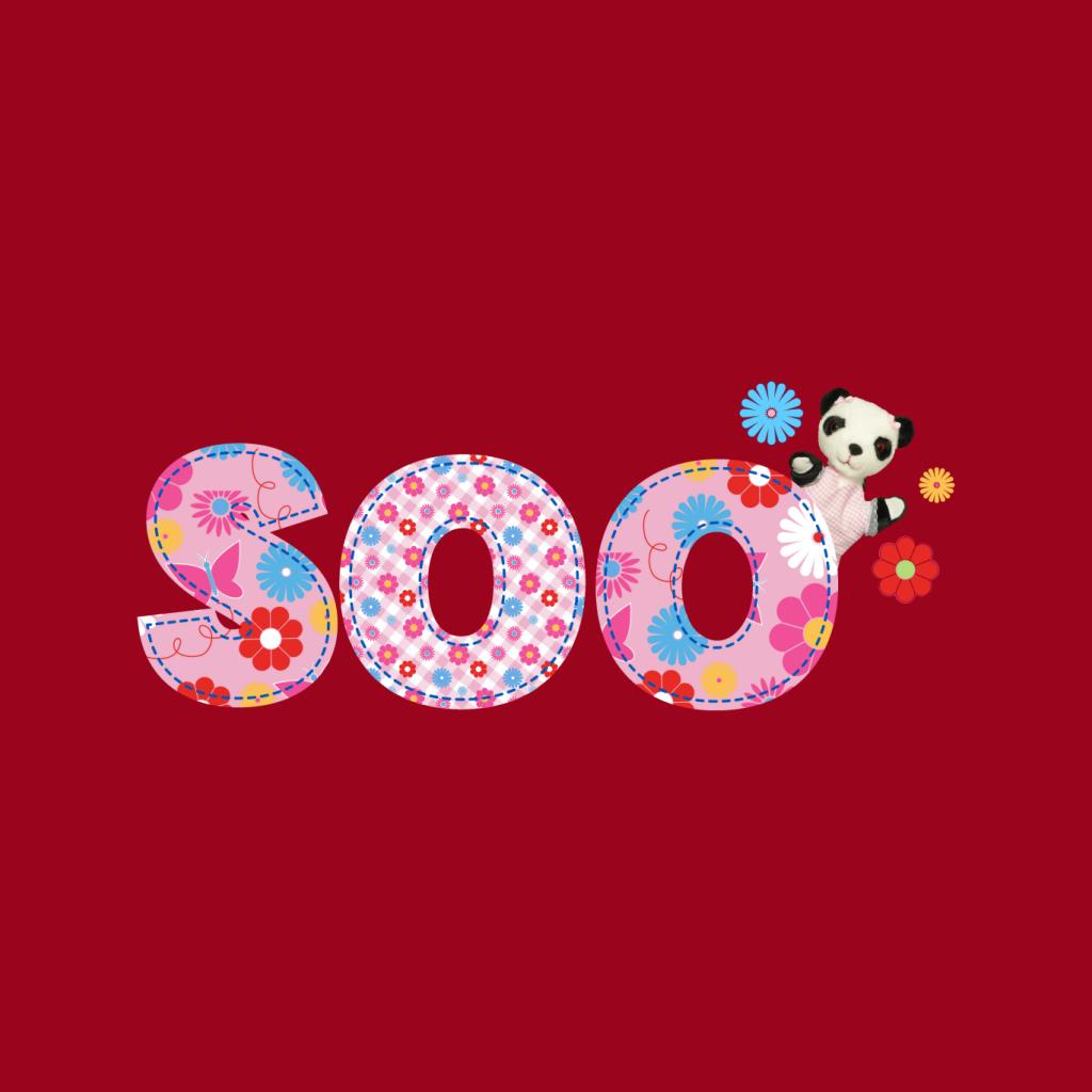 Sooty Soo Floral Pattern Text Women's T-Shirt product image 5