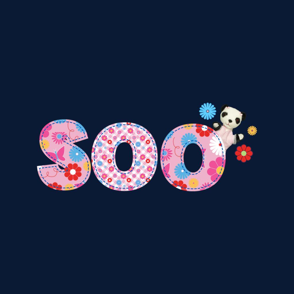 Sooty Soo Floral Pattern Text Women's T-Shirt product image 2