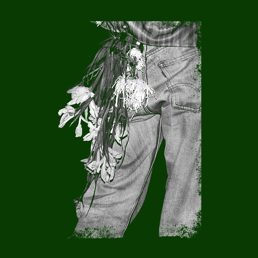 The Smiths Morrissey Flowers In Back Pocket Women's T-Shirt product image 5