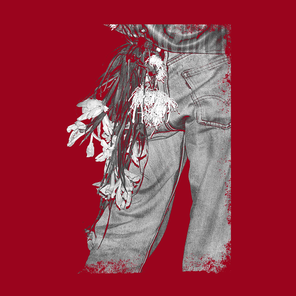 The Smiths Morrissey Flowers In Back Pocket Women's T-Shirt product image 7