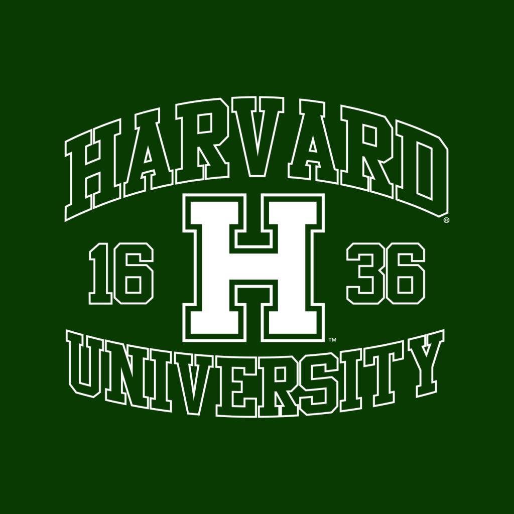 Harvard University 1636 Sports Text Logo Women's T-Shirt product image 2