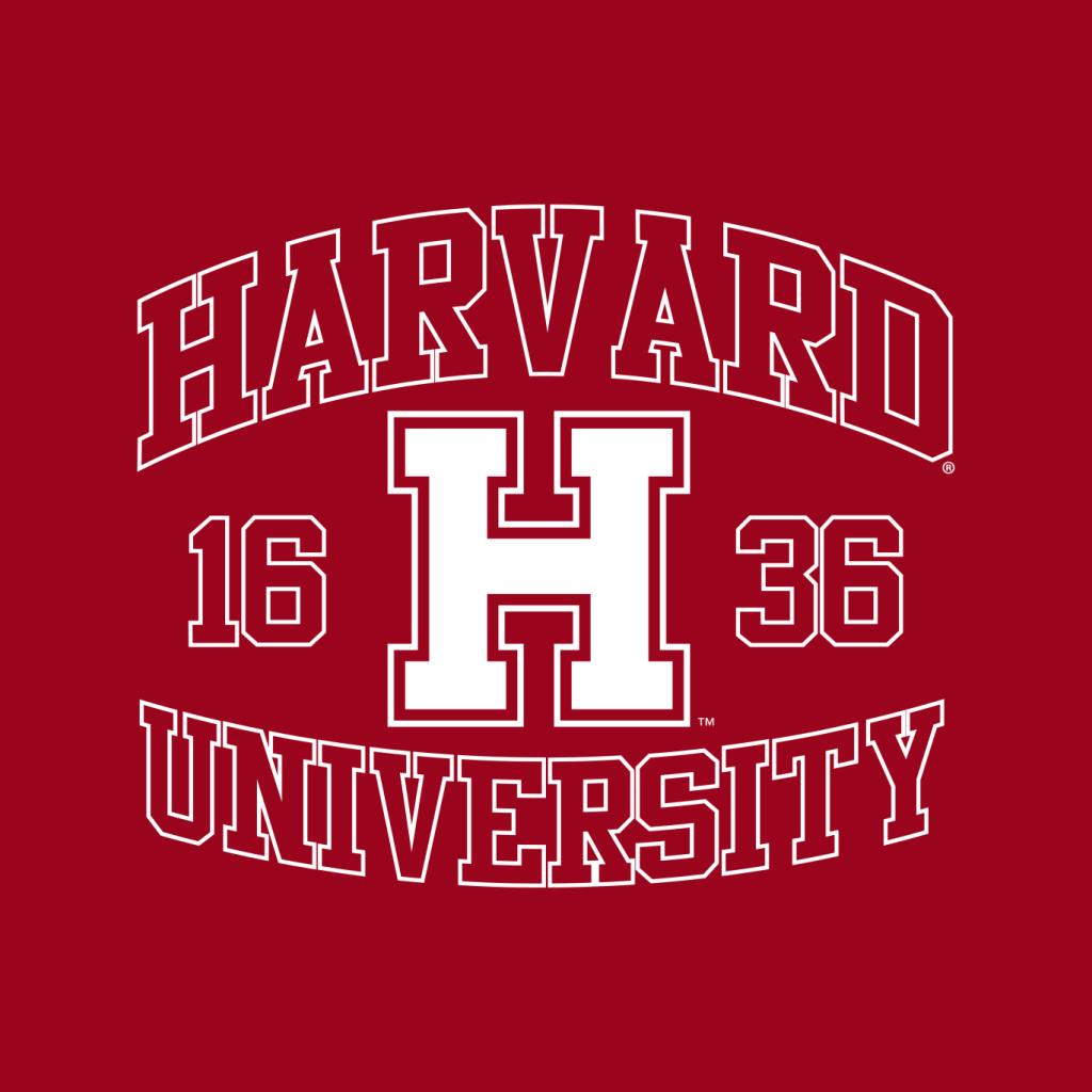 Harvard University 1636 Sports Text Logo Women's T-Shirt product image 5