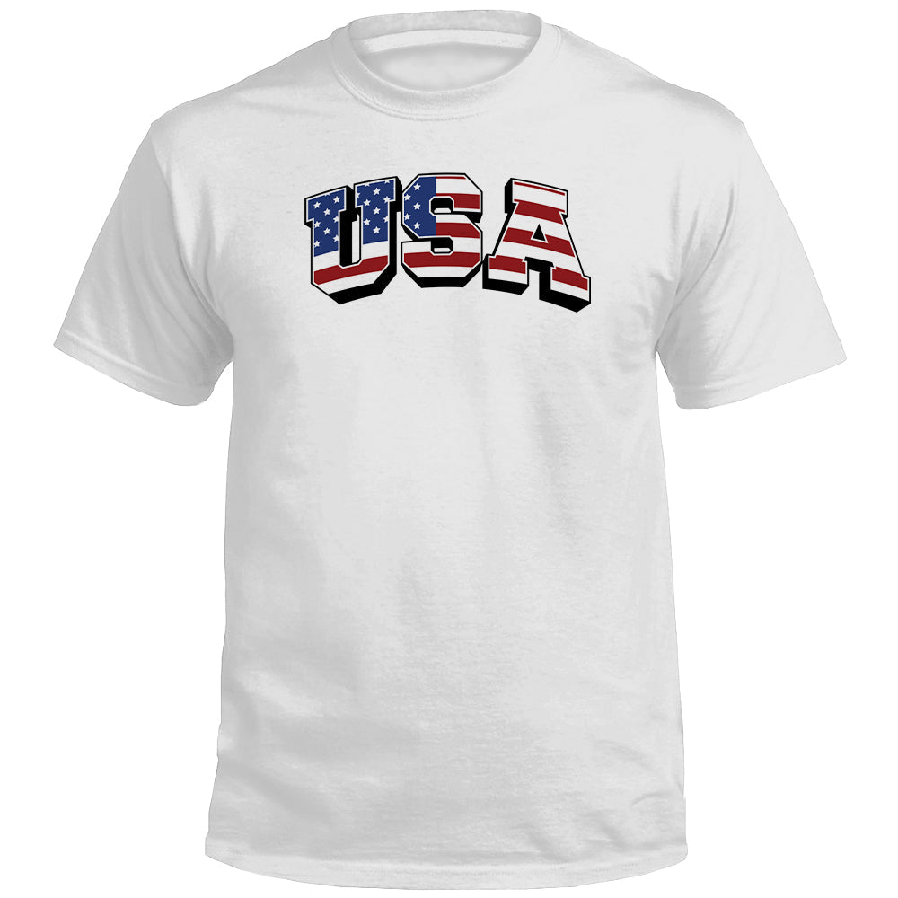 USA Flag Lettering (Front)