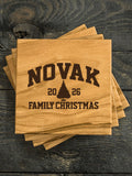 Christmas Varsity : Coasters - Engraved