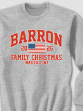 American Christmas Varsity : Printed Sweatshirts product image 1