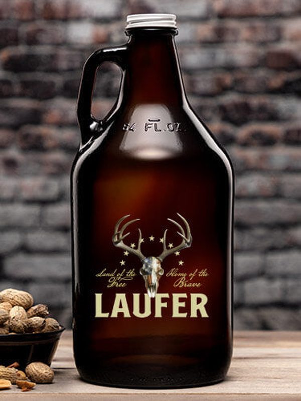 American Hunter : Beer Growlers - Color Printed