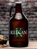 Celtic Monogram : Beer Growlers - Color Printed