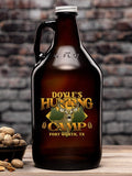 Deer Hunting Camp : Beer Growlers - Color Printed