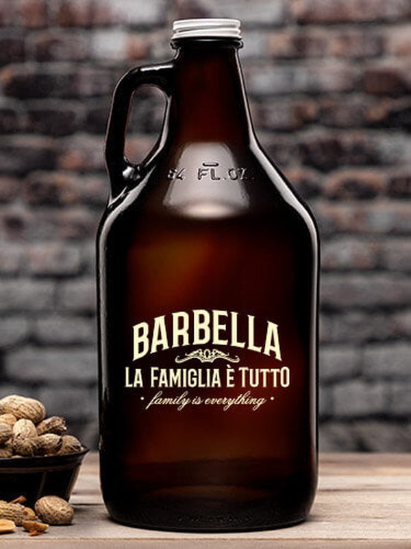 Family Is Everything : Beer Growlers - Color Printed