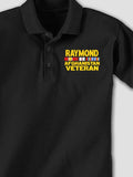 Afghanistan Veteran : Embroidered Polo Shirts product image 1