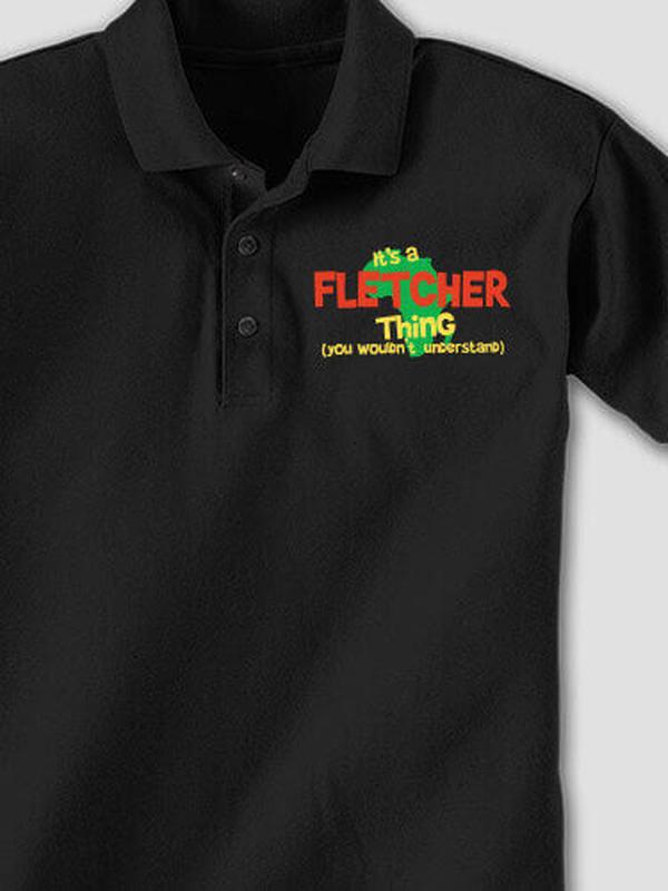 African American Thing : Embroidered Polo Shirts product image 1